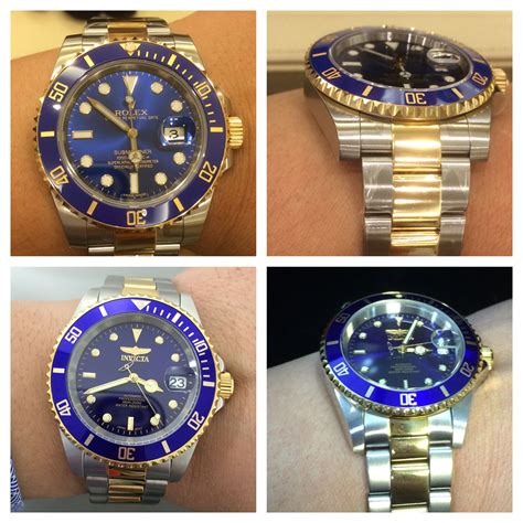 rolex vs invicta pro diver